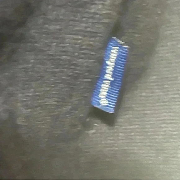 VINEYARD VINES Merino Wool Blend Men's 1/4 Zip Sweater SIZE LARGE Pullover Blue - Picture 7 of 9